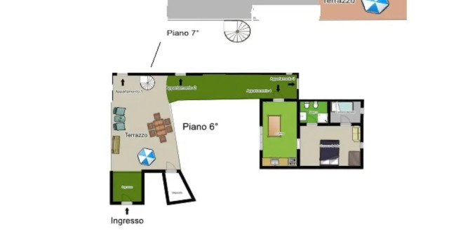 Roof Apartment Funicolare
