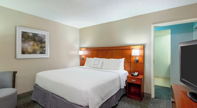Suite 1 Schlafzimmer Courtyard by Marriott Gainesville FL