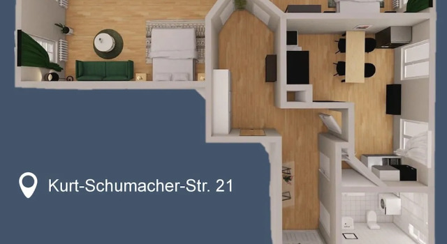 Appartement avec balcon Luga Homes - Stadthaus