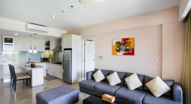 Апартаменты с 3 комнатами Kuta Reef Apartments