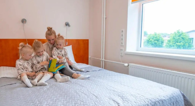 Двухместный семейный номер Standard Haapsalu Kutsehariduskeskuse hostel