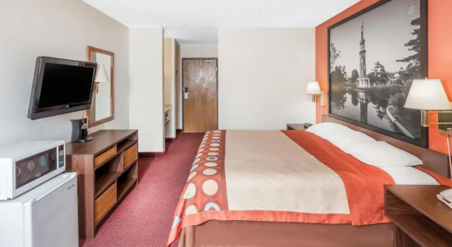 Номер Standard Super 8 by Wyndham Washington/Peoria Area