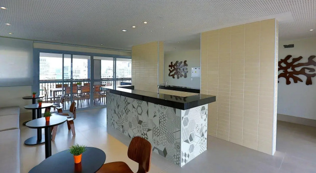 Apartamento inteiro em Sky Pauliceia, Забронировать Апартаменты/квартира Отели Сан-Пауло с бассейном, рядом с Sao Paulo Jewish Museum, Бассейн