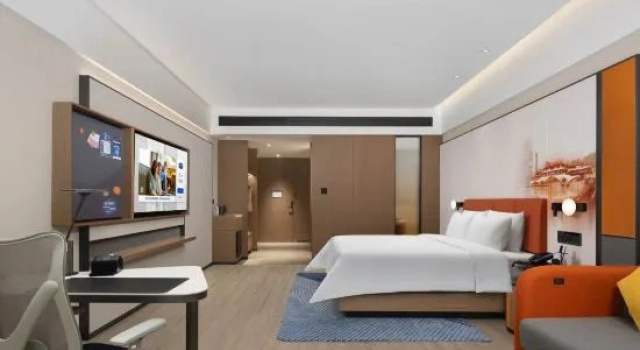 Номер Deluxe с видом на город Hampton by Hilton Chengdu Jiuyanqiao Dongda Road