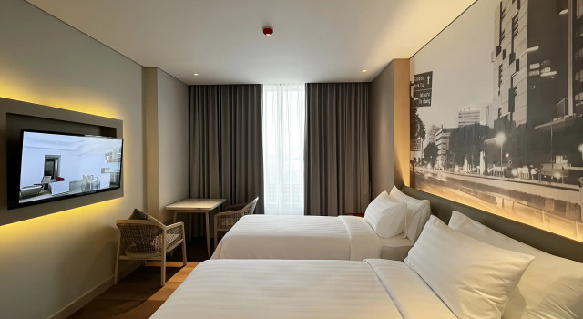 Deluxe Twin room Ra Suites Simatupang