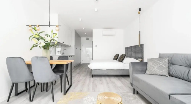 Студия Deluxe с частичным видом Sea & Lake - City Apartments