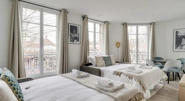 153-Suite Mylene Superb 1 BDR APT Paris