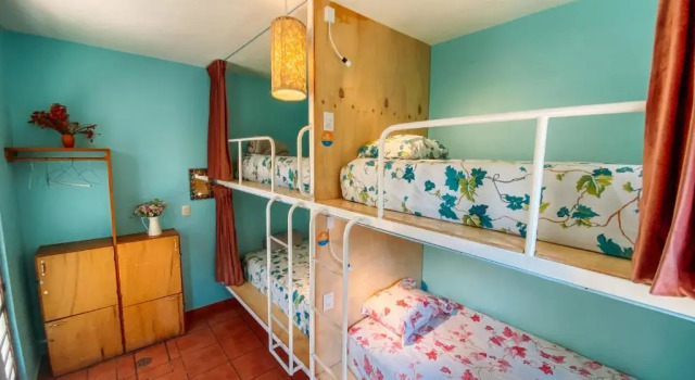 Кровать в общем номере (женский номер) Azul Cielo Hostel