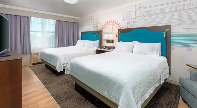 Люкс c 1 комнатой Hampton Inn Buffalo-Williamsville