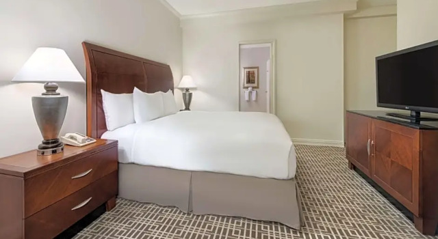 Двухместный люкс Standard c 1 комнатой Hilton Houston Post Oak by the Galleria