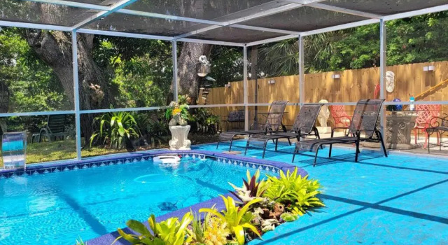 RIVER to BEACH 3 R 2 B Family and Pet Heated pool Airport Downtown Beach K2, 预订 酒店 劳德代尔堡 布劳沃德县
