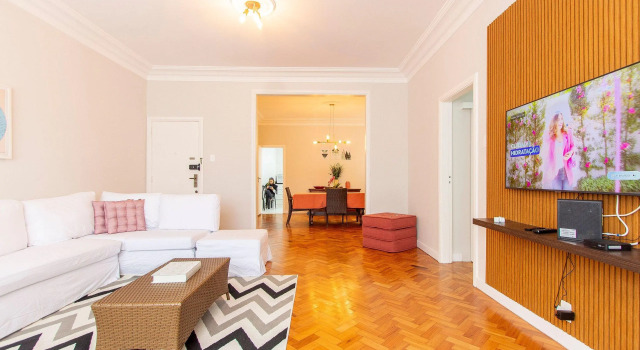 Exclusivo 3qtos C/ Garagem Em Copacabana, Conforto, Забронировать Отель СПА-отели штата Рио-де-Жанейро, SPA-услуги