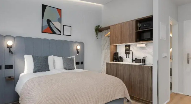 Студия с красивым видом из окна Candlewood Suites Reykjavik by IHG