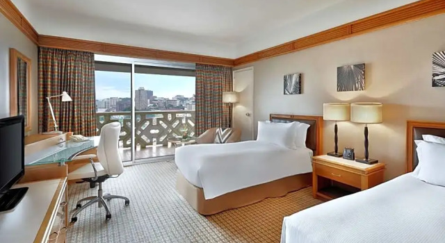 Twin room Hilton Yaounde