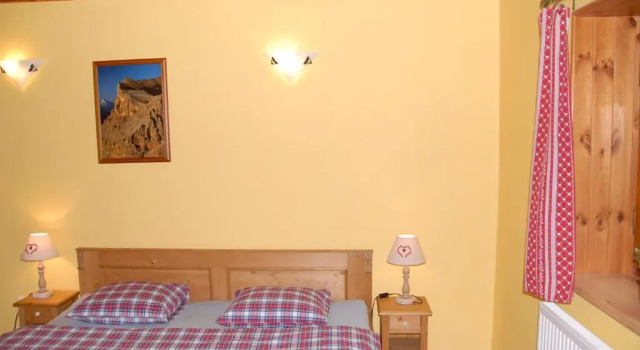 Люкс с видом на горы Pension Cortina