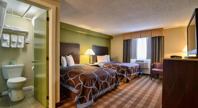 Номер Deluxe Super 8 by Wyndham Bangor