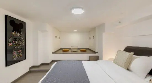 Двухместный люкс Дуплекс с красивым видом из окна Yunting·Select Jiying Suite Apartment (Chengdu Jianshe Road Dongjiao Memory Store)