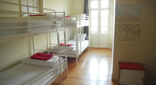 Кровать в общем номере Santiago 31 Hostel