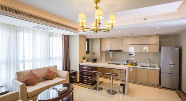 Люкс Sky World Hotel Qingdao