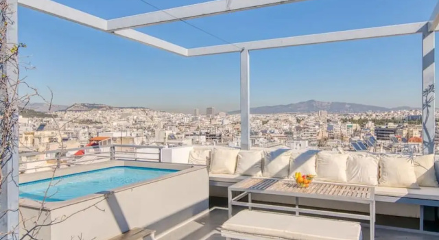 Апартаменты 360 Athen s View at lux two Storey Penthouse