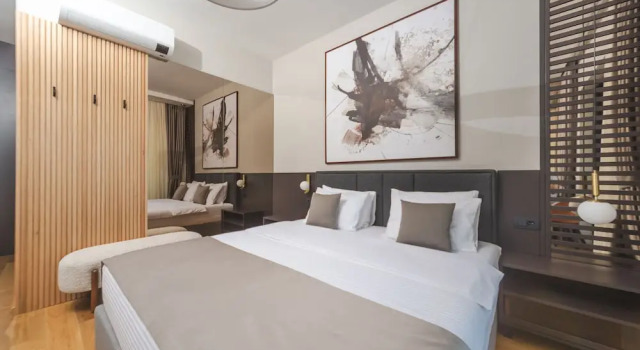Номер Superior с балконом и с видом на море Hotel kingStone Budva