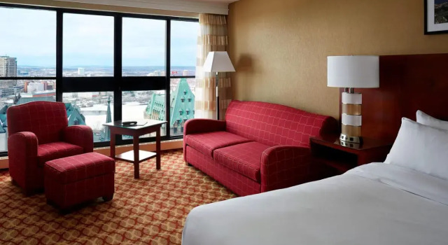 Номер Deluxe Ottawa Marriott Hotel