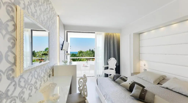 Двухместный номер Deluxe с видом на море Mec Paestum Hotel