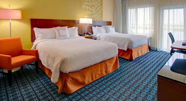 Номер Standard с видом на залив Fairfield Inn & Suites by Marriott Chincoteague Island Waterfront