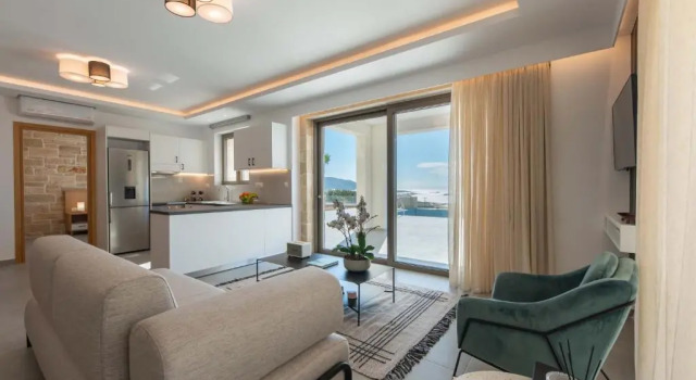 Actea Seaview Villas I "Free" heated pool & 800m sea, Забронировать Вилла Виллы Фаласарна, рядом с Детский Пляж Фалассарна, Вилла