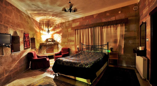 Трёхместный номер Standard c 1 комнатой с балконом и с красивым видом из окна Duru Hotel Cappadocia