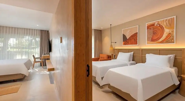 Люкс семейный Deluxe с видом на сад Отель Rixos Premium Tekirova