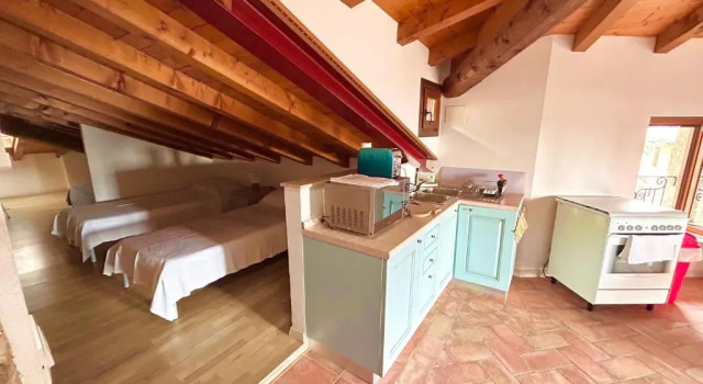 Апартаменты с 2 комнатами с видом на озеро Agriturismo Cervano
