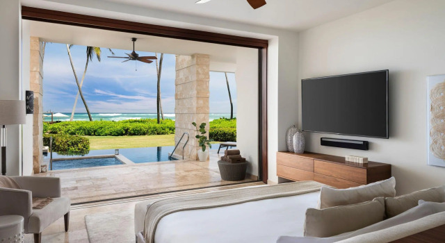 Номер Standard с 3 комнатами oceanfront Residences at Dorado Beach, a Ritz-Carlton Reserve