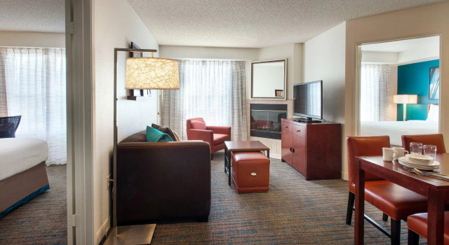 Люкс с 2 комнатами Residence Inn San Diego Sorrento Mesa/Sorrento Valley