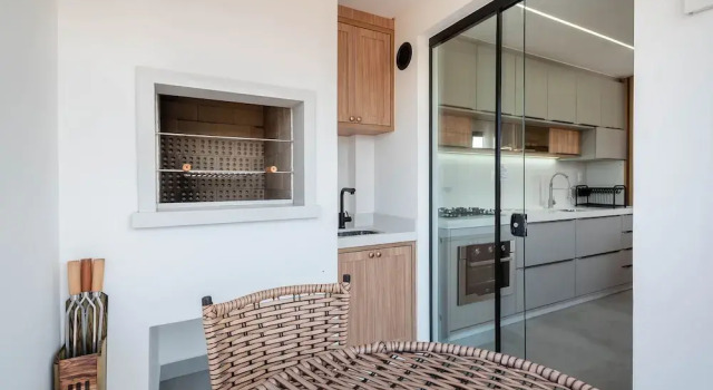 Апартаменты Apt w/ BBQ Near the Beach in Pereque Fel0502