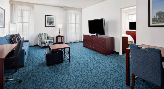 Люкс c 1 комнатой с видом на парк Residence Inn by Marriott Cincinnati Downtown/The Phelps