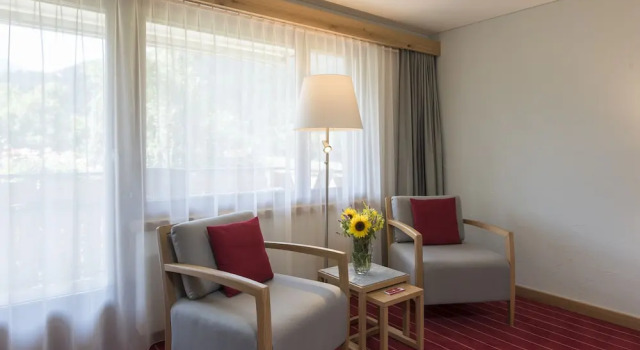 Двухместный номер Premium с балконом Sunstar Hotel Klosters