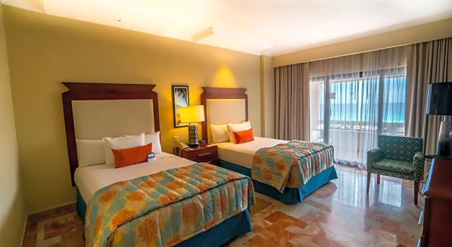Двухместный люкс Executive с видом на океан Wyndham Grand Cancun All Inclusive Resort & Villas