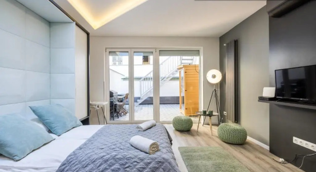 Апартаменты Мансарда BpR Elite Apartments - Sky Terrace