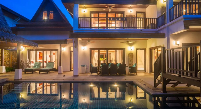 Вилла Luxury с красивым видом из окна Baan Oasis