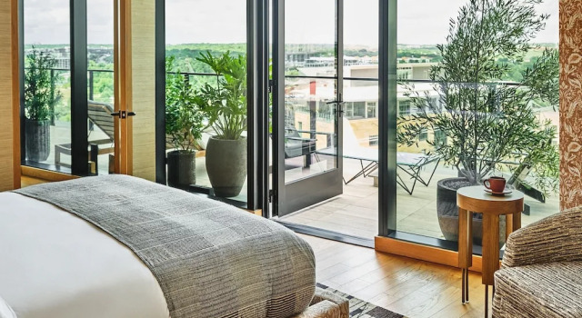 Номер Standard Пентхаус с балконом Austin Proper Hotel, a Member of Design Hotels