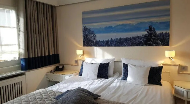 Двухместный люкс Bio- und Wellnesshotel Alpenblick
