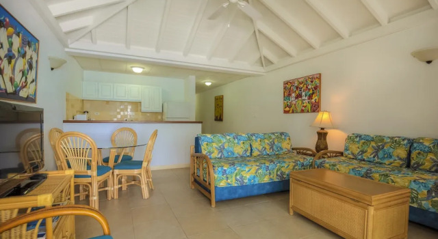 Номер Deluxe c 1 комнатой с балконом и oceanfront Shoal Bay Villas