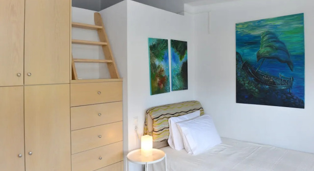 Апартаменты с балконом и с видом на море Orestis Suites