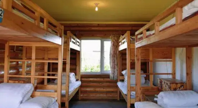 Кровать в общем номере (женский номер) Enhe Ranch International Youth Hostel