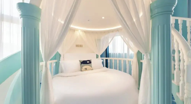Standardowy dwuosobowy pokój Zhuhai Ocean Code Dreamy Accommodation