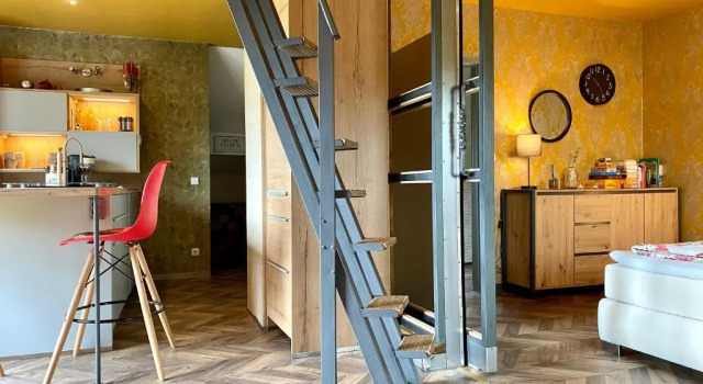 Апартаменты с 2 комнатами Maisonette - 2 Schlafzimmer - Wohn-Küche - Balkon - Hohes Venn - Monschau - Eifel - Hunde willkommen beim Hof Vierzehnender - Islandpferde