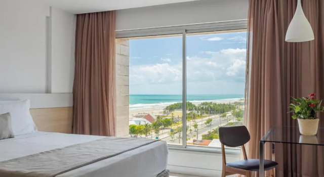 Одноместный номер Standard с частичным видом на море Gran Mareiro Hotel