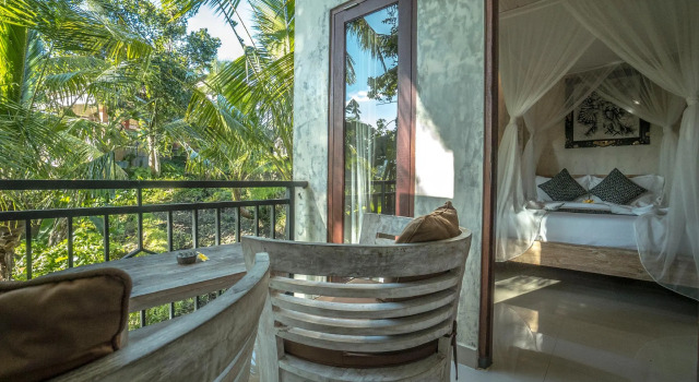 Двухместный номер Deluxe Adi Bisma Inn Ubud by Mahaputra