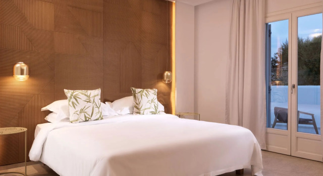 Люкс Cyclades с видом на море Отель Myconian Korali Relais & Chateaux